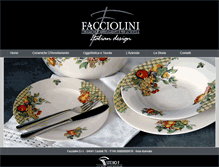 Tablet Screenshot of facciolini.net